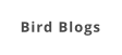 Bird Blogs